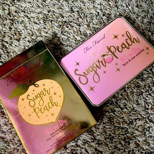 Too faced sugar peach face and eye palette